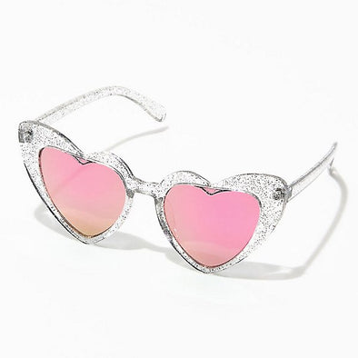 Glitter Heart Sunglasses