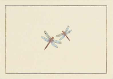Blue Dragonflies Note Cards Set of 14
