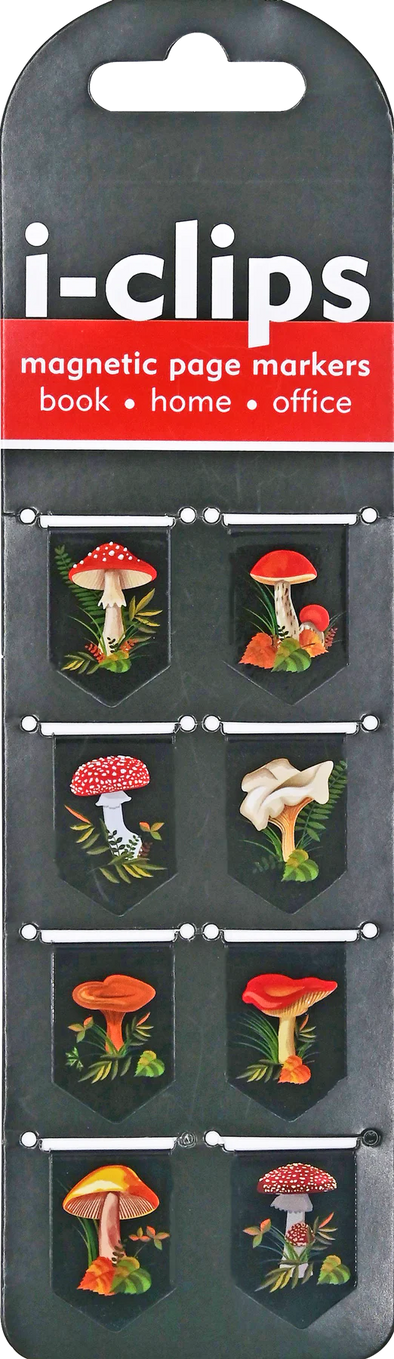 Mushrooms i-clips Magnetic Page Markers
