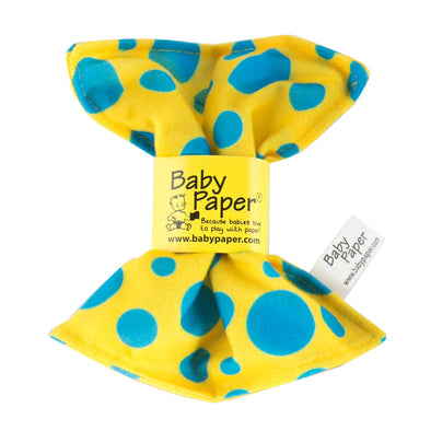 Yellow & Blue Dots Baby Paper