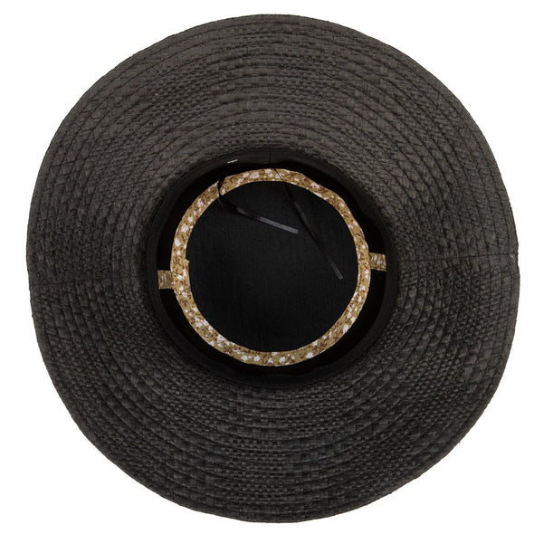 Paper Bucket Hat in Black