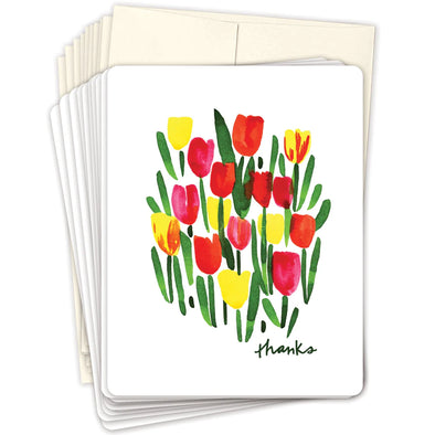 Tulips Boxed Cards - Box of 10