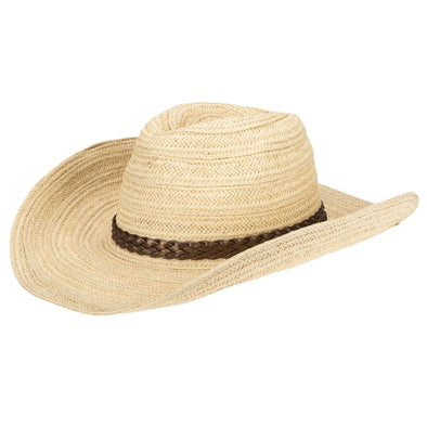 Storm - Sun Protection Pinched Crown Cowboy in Natural