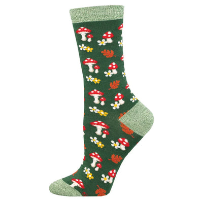 Gems Of The Forest Green Socks