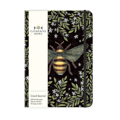 Honey Bee Lined Journals