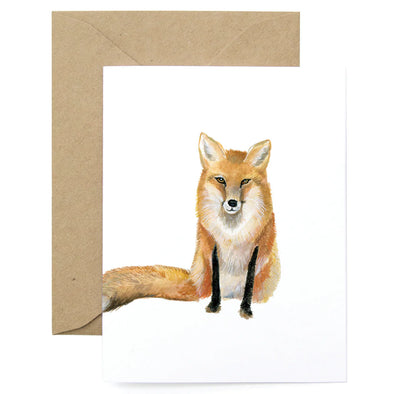 Fox Thank You Boxed Cards Set of 8