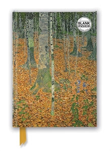 Gustav Klimt: The Birch Wood Blank Journal