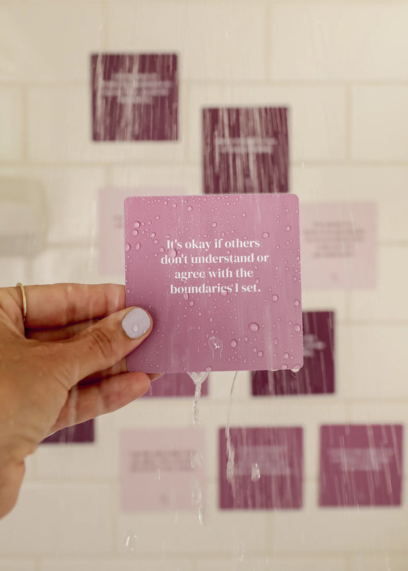 Boundaries Shower Affirmations