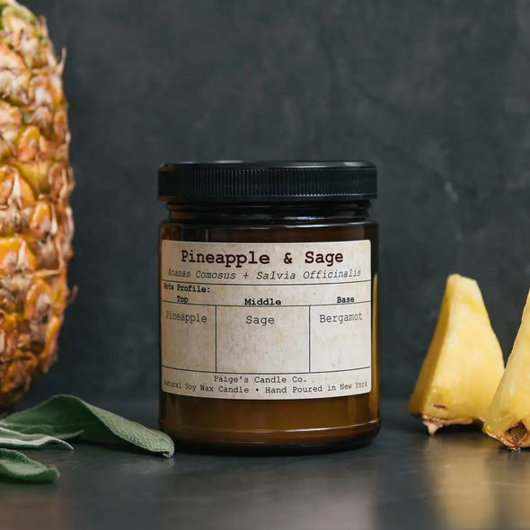 4oz Pineapple & Sage Candle