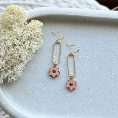 Entiat Earrings in Summer Bloom Sunrise