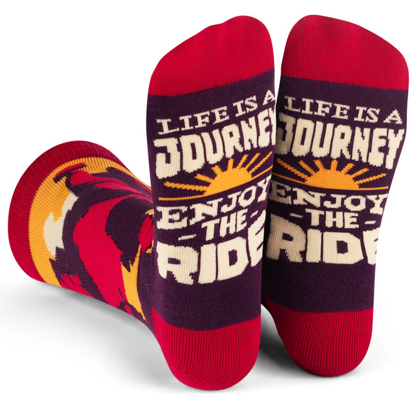 Life is a Journey Enjoy the Ride Socks