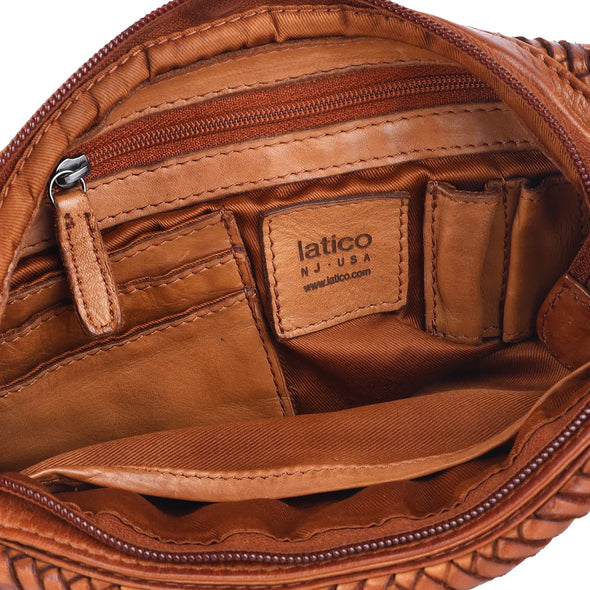 Hale Crossbody/Clutch Bag in Auburgine