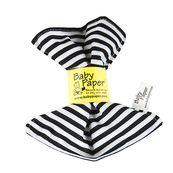 Black & White Stripe Baby Paper