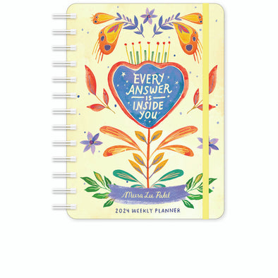 2024 Weekly Planner: Travel-Size 12-Month Calendar