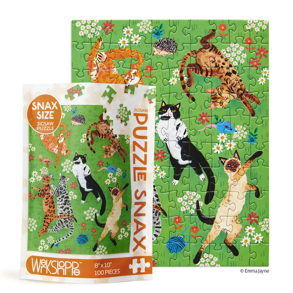 Cat Nap | 100 Piece Puzzle Snax