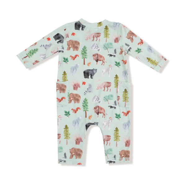 Woodland Animal Uni Romper