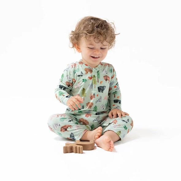 Woodland Animal Uni Romper