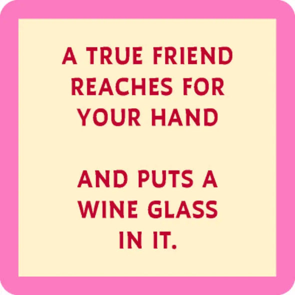 Wine Glass Coaster
