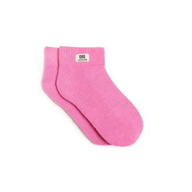 Wembley Socks in Pink Carnation