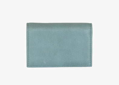 RFID Gusset Card Case in Teal