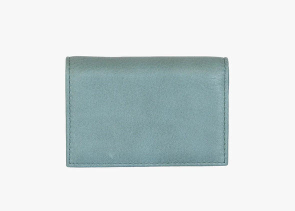 RFID Gusset Card Case in Teal