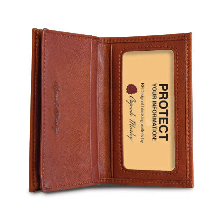 RFID Gusset Card Case in Teal