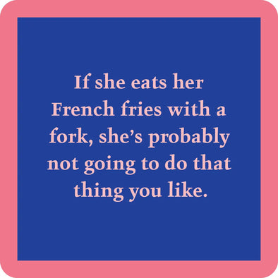 French Fries Coaster