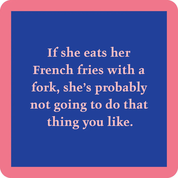 French Fries Coaster
