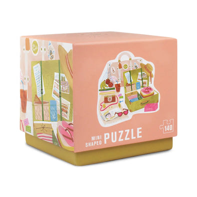 Mini Jigsaw Puzzle in Packed To Wander 140pc
