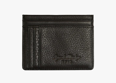 Front Pocket Card Wallet in Black