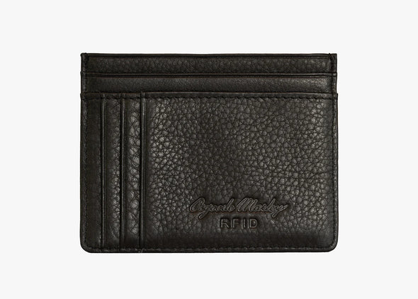 Front Pocket Card Wallet in Black