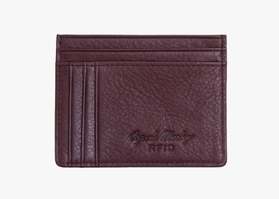 Front Pocket Card Wallet in Mulberry