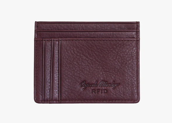 Front Pocket Card Wallet in Mulberry