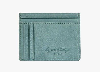 Front Pocket Card Wallet in Teal