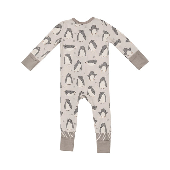 Penguin Pals Two Way Zipper Romper