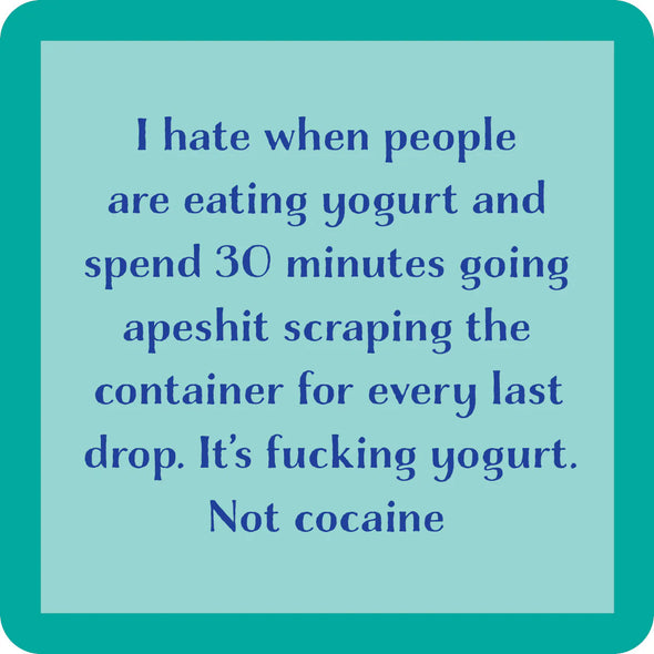 Yogurt Coaster