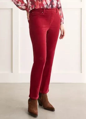 Tibetan Red Pull On Corduroy Pants