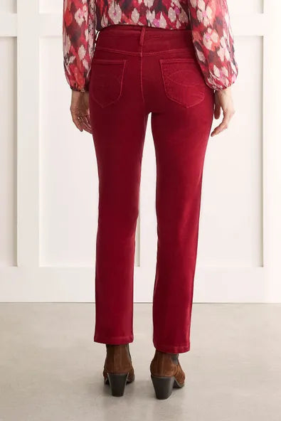 Tibetan Red Pull On Corduroy Pants