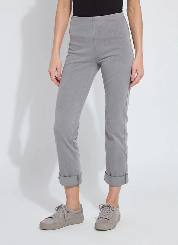 Boyfriend Denim in Antique Wash Dark Grey