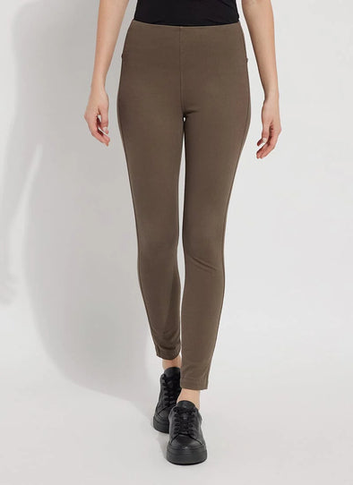Toothpick Denim in Green Smoke
