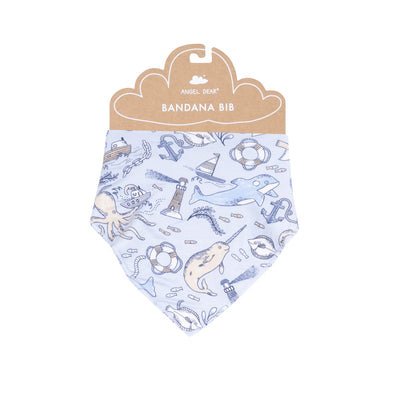 Blue Nautical Bib