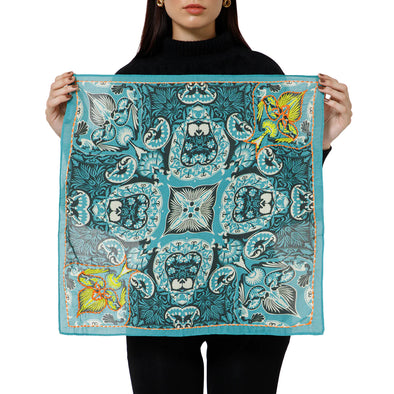 Blend Bud Bandana in Teal