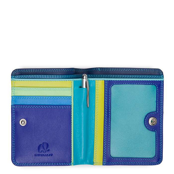 Medium Zip Wallet in Seascape