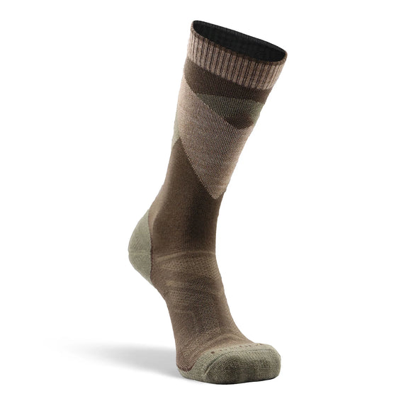 Men's Switchback Lightweight Crew Hiking Sock in Olive