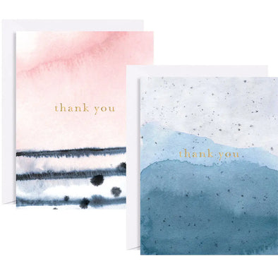 Thank You Watercolor Boxed Set of 10
