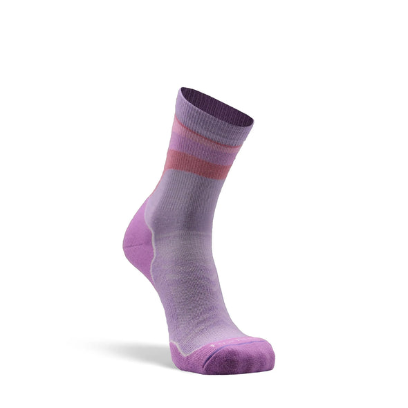 Cairn Lightweight Crew Hiking Sock in Lavender