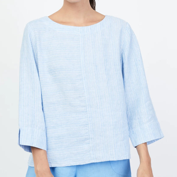 Easy Pullover in Ocean