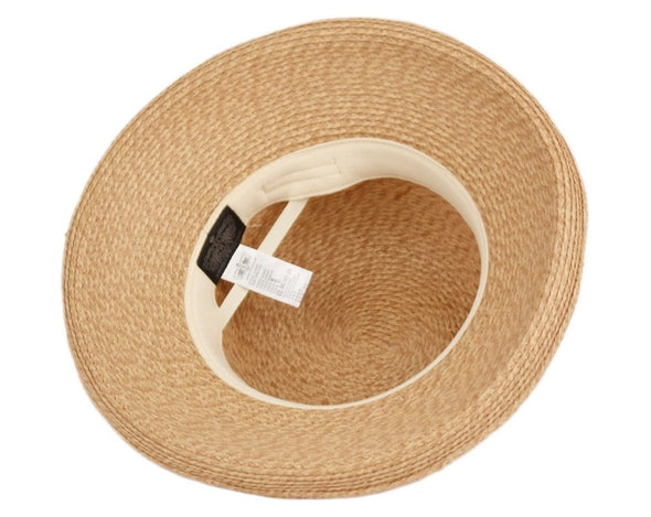 Braid Straw Sun Cloche Hat