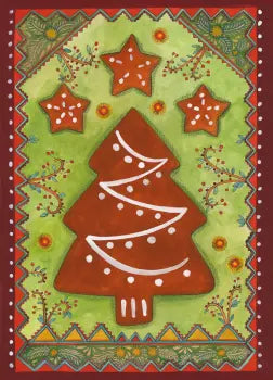 Gingerbread Boxed Notes Set of 8