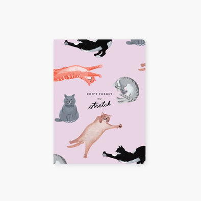 Stretching Cats Pocket Journal